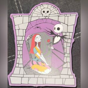 Disney Purple Nightmare Before Christmas Wooden Wall Decor